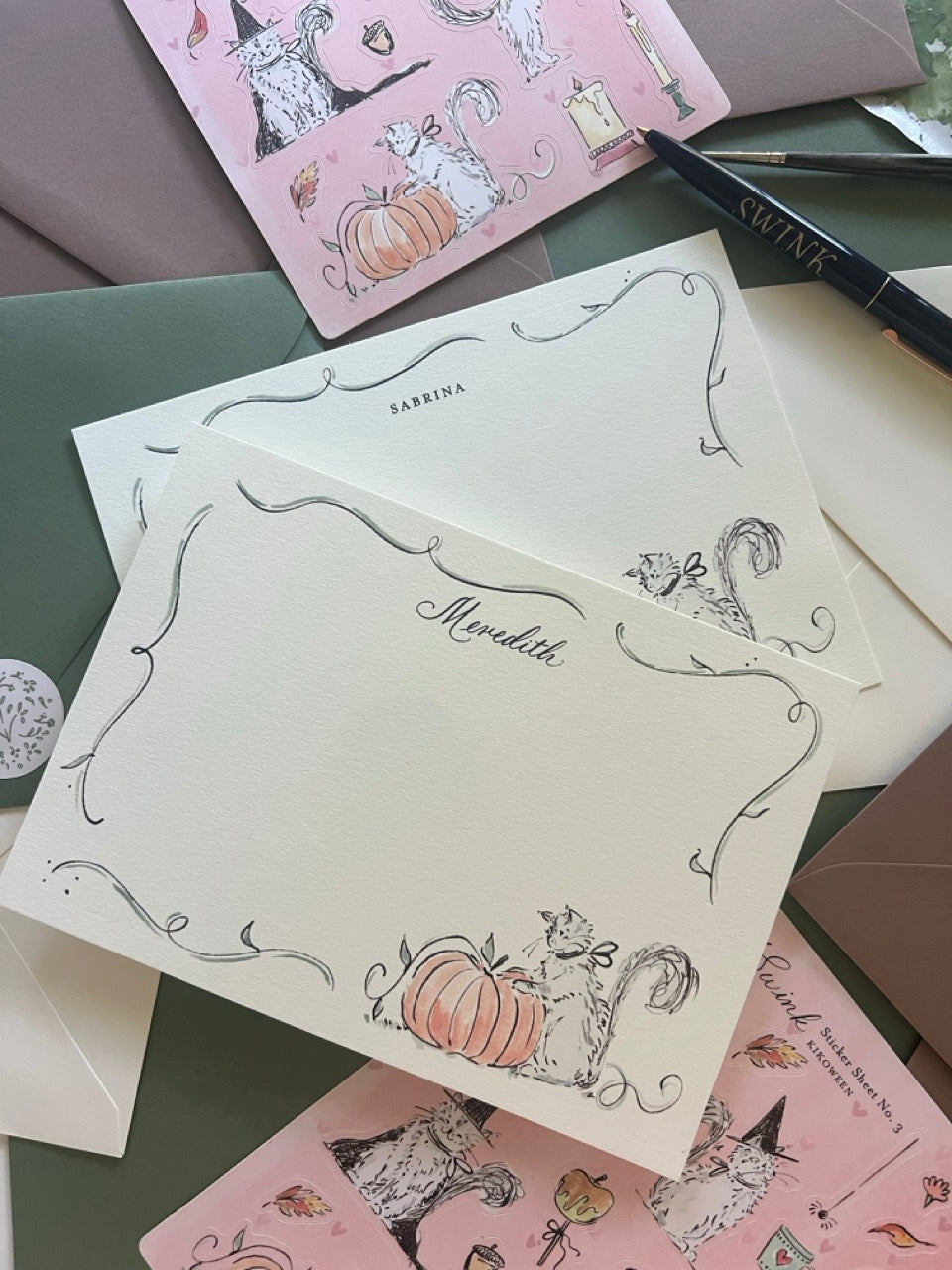Kiko and the Pumpkin Stationery Set