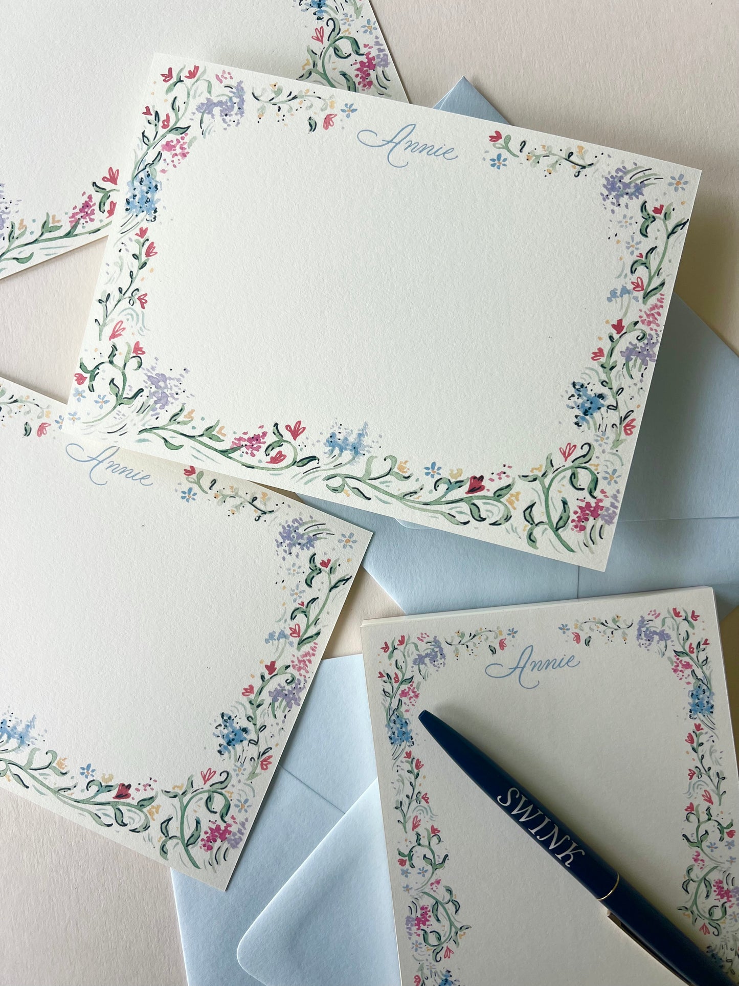 Annie's Garden Stationery Set