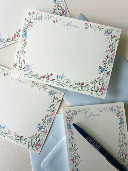 Annie's Garden Stationery Set