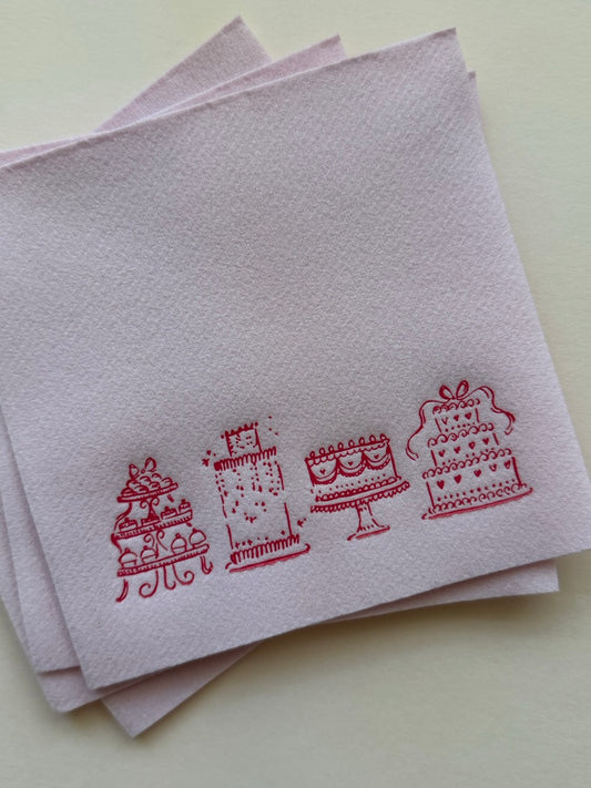 Cake Collection Napkins