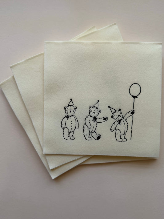 Party Bear Napkins
