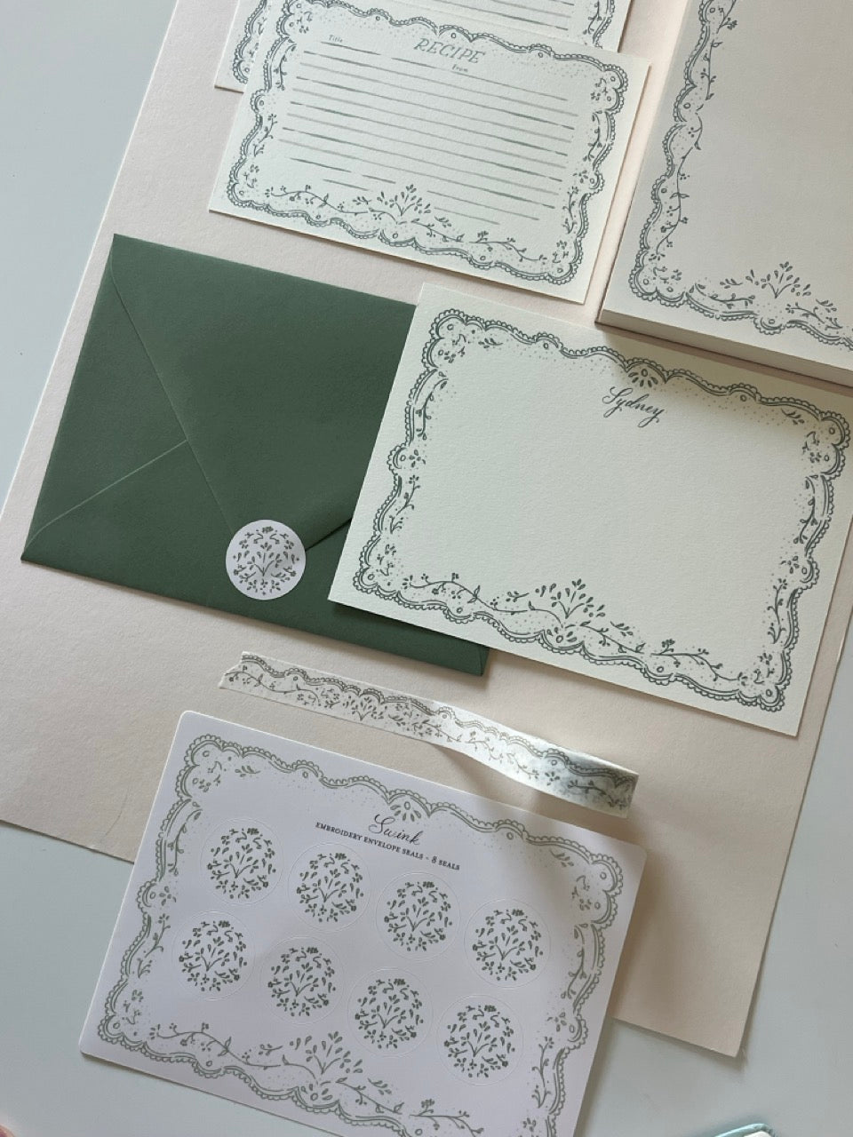 Embroidery Washi Tape