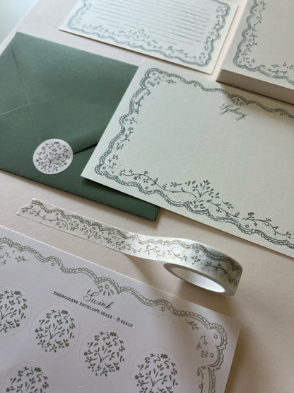 Embroidered Washi Tape