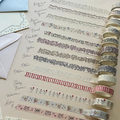 Annie's Garden Washi Tape