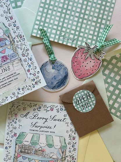 Berry Farm Gender Reveal (Set of 5)