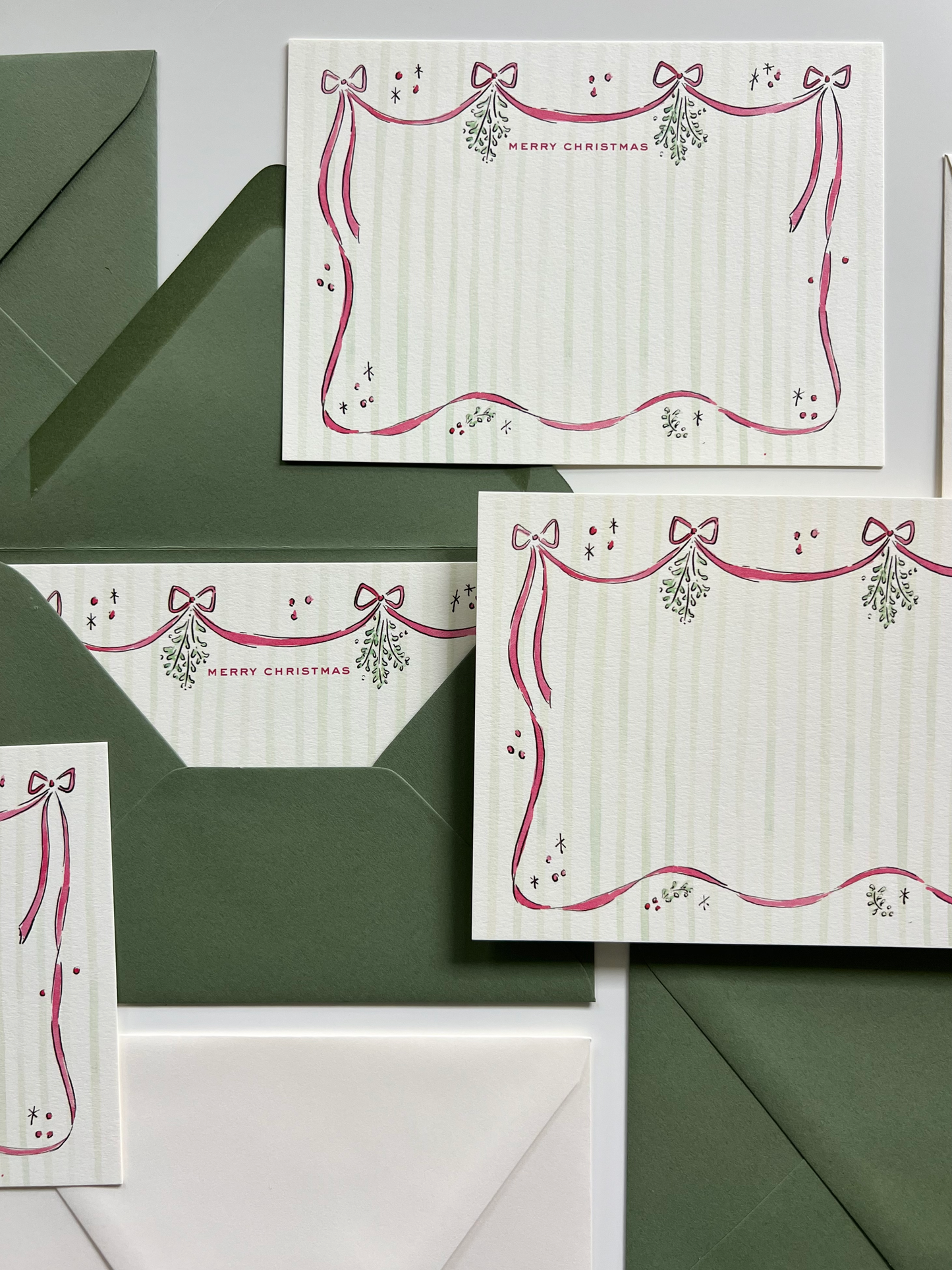 Mistletoe Stationery Set