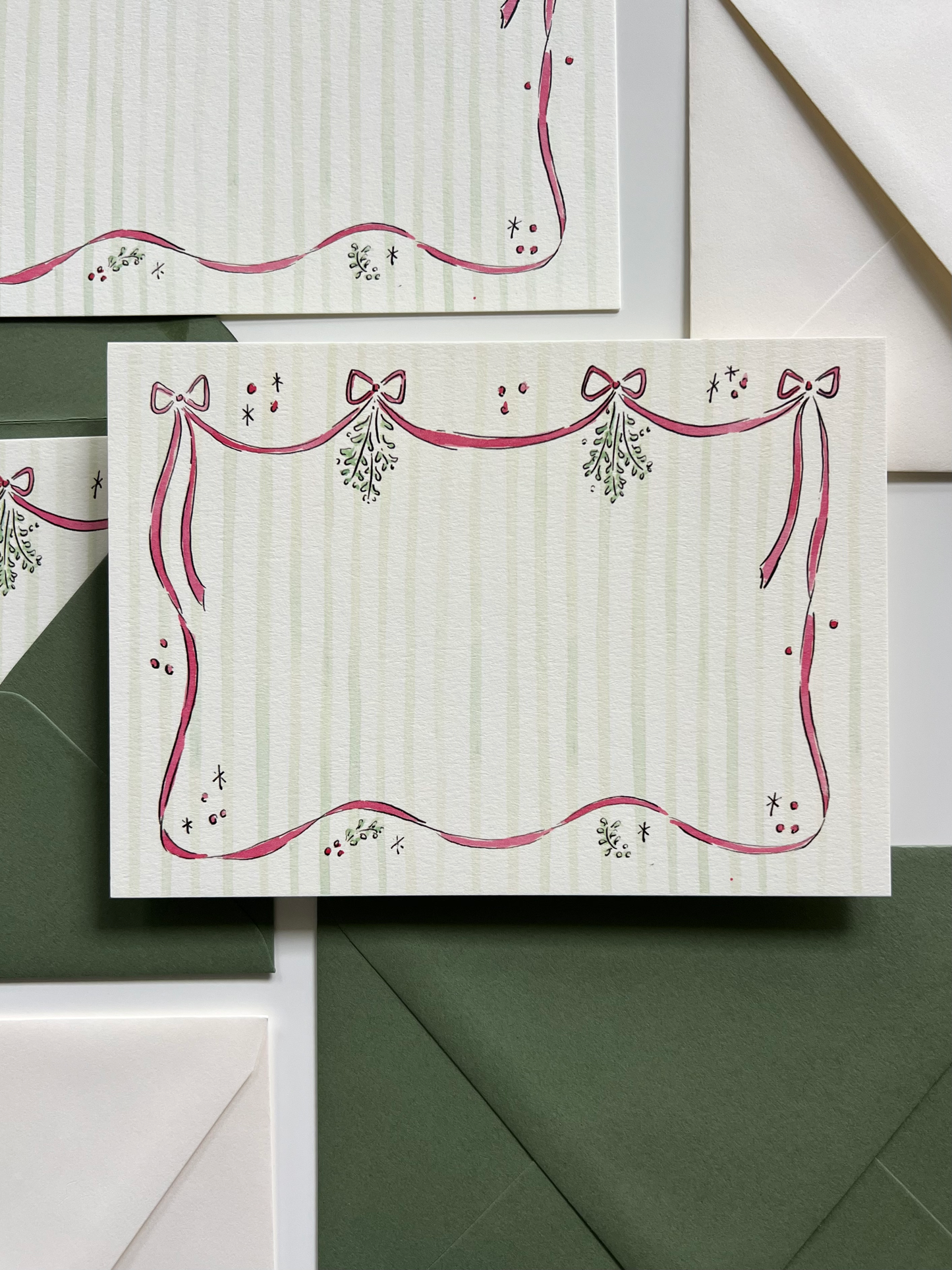 Mistletoe Stationery Set