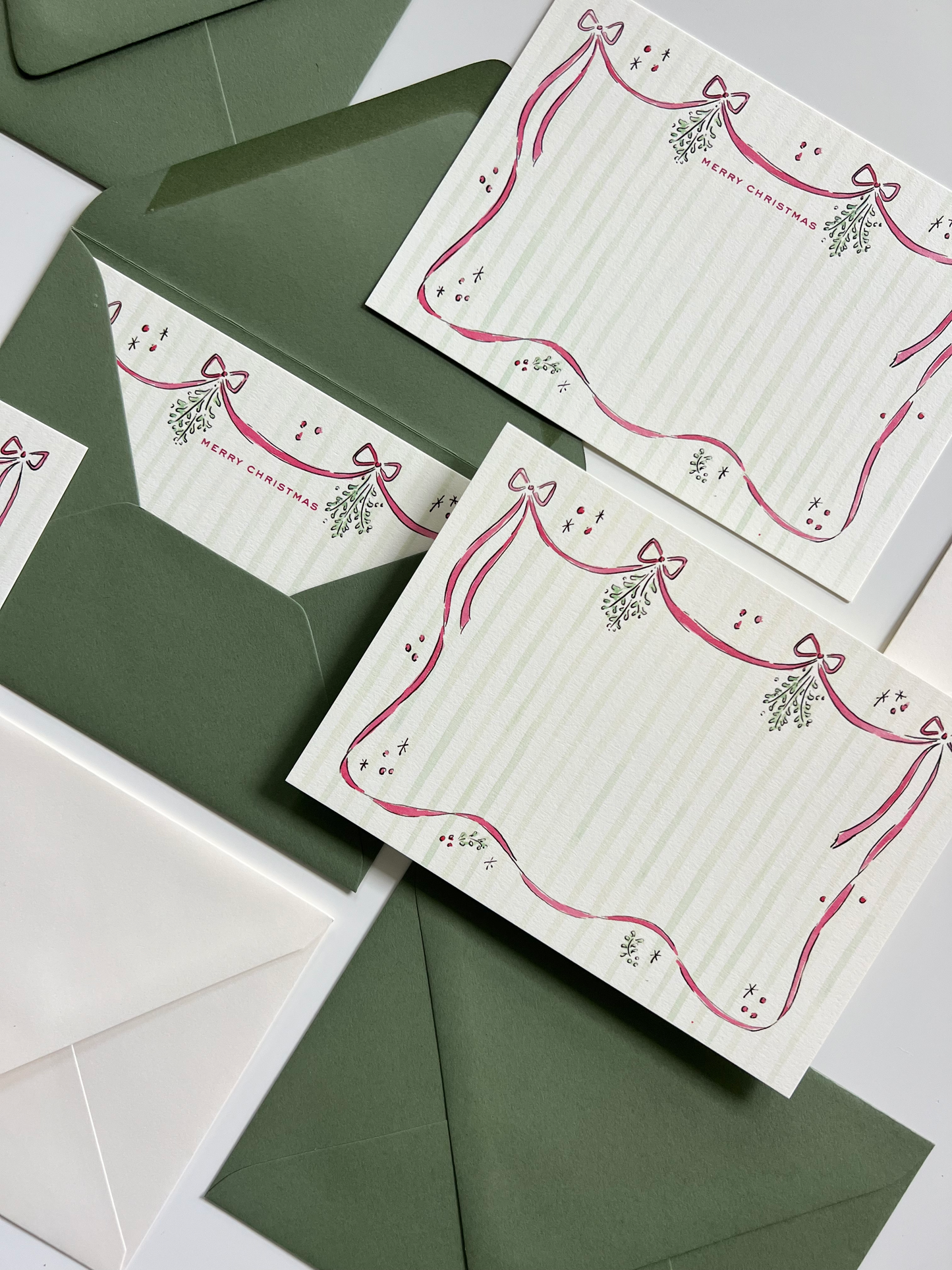 Mistletoe Stationery Set