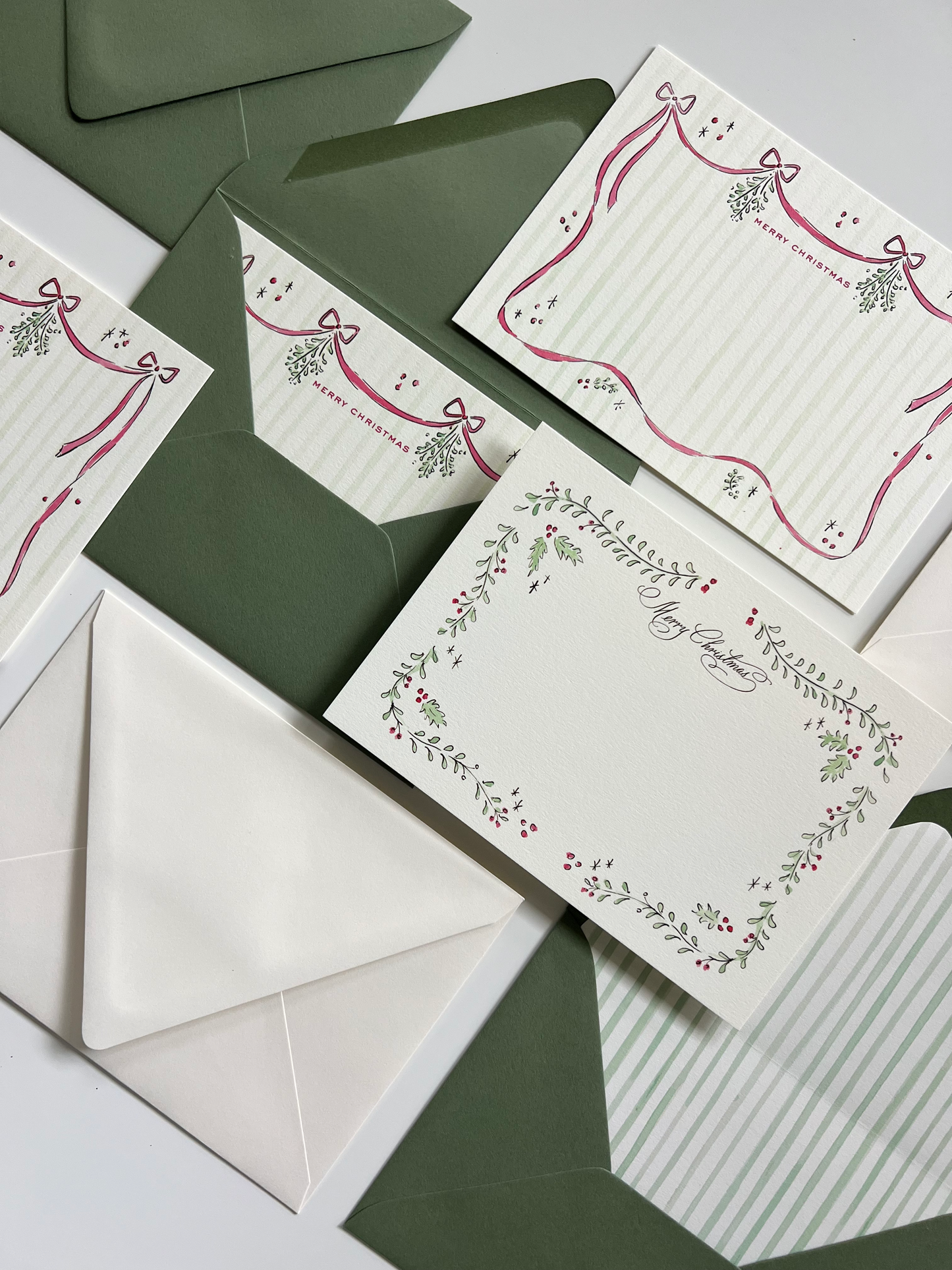 Mistletoe Stationery Set