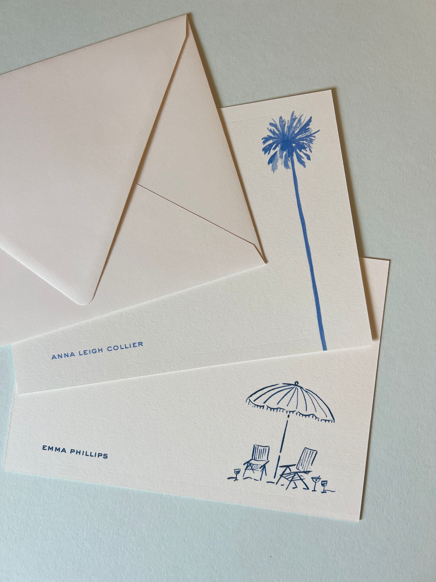 Palm Tree Stationery Set