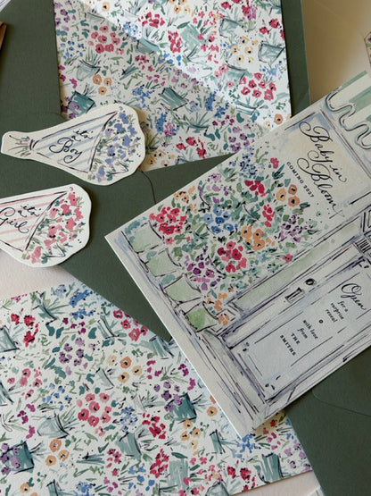 Flower Bodega Bouquet Gender Reveal (Set of 5)
