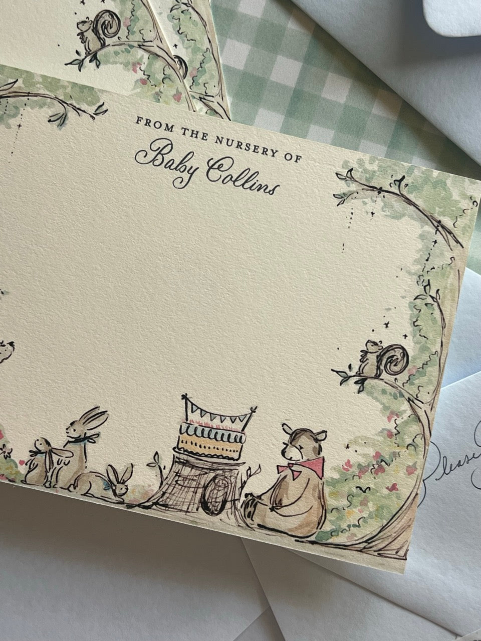 Woodland Friends Stationery Set