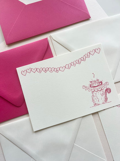 Kiko's Paper Hearts Stationery Set