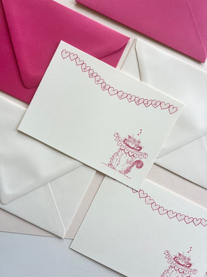 Kiko's Paper Hearts Stationery Set