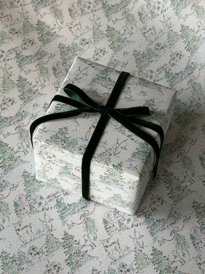 Woodland Village Gift Wrap Roll