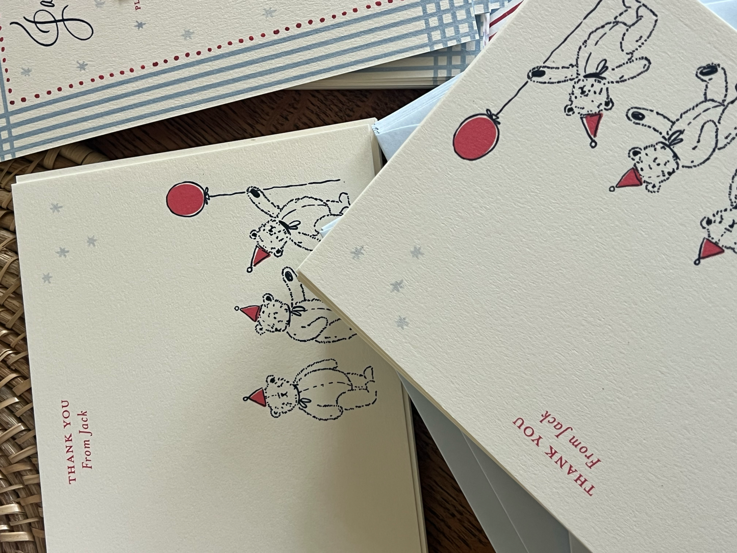 Party Bears Stationery Set