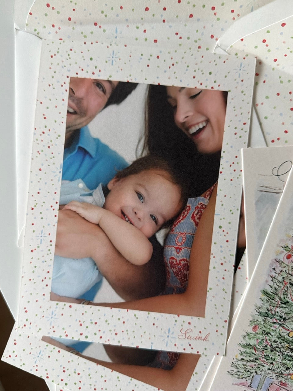 Christmas Eve Scene Holiday Card