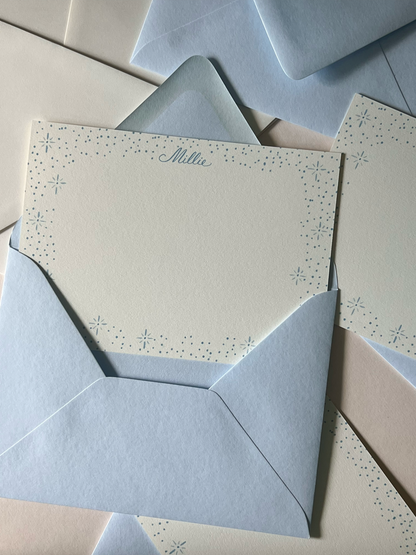 Stars Stationery Set