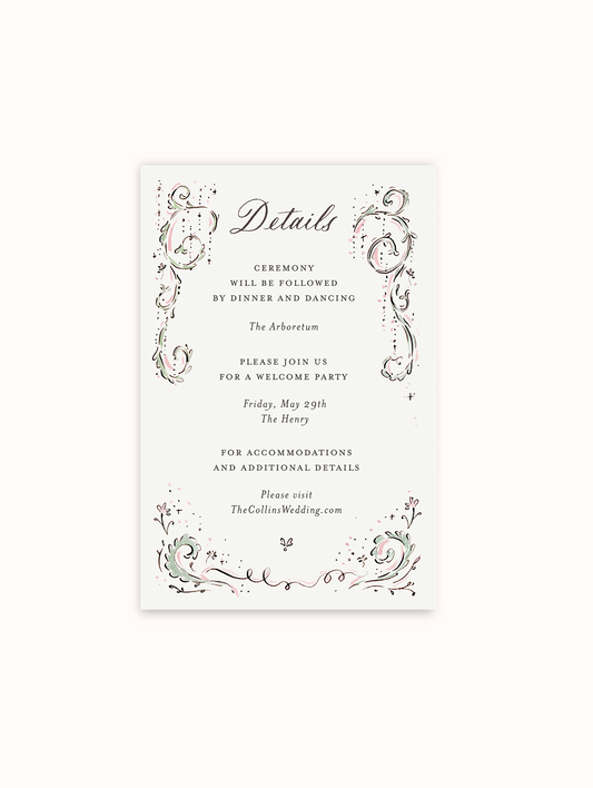 Marie Details Card
