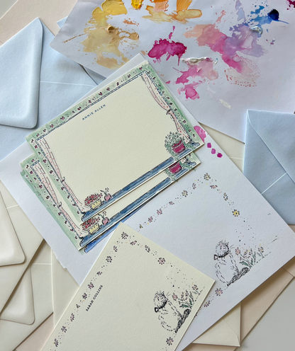Cheery Windowsill Stationery Set