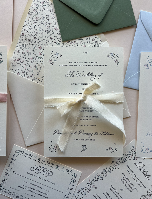 Wedding Suite Inner Envelope