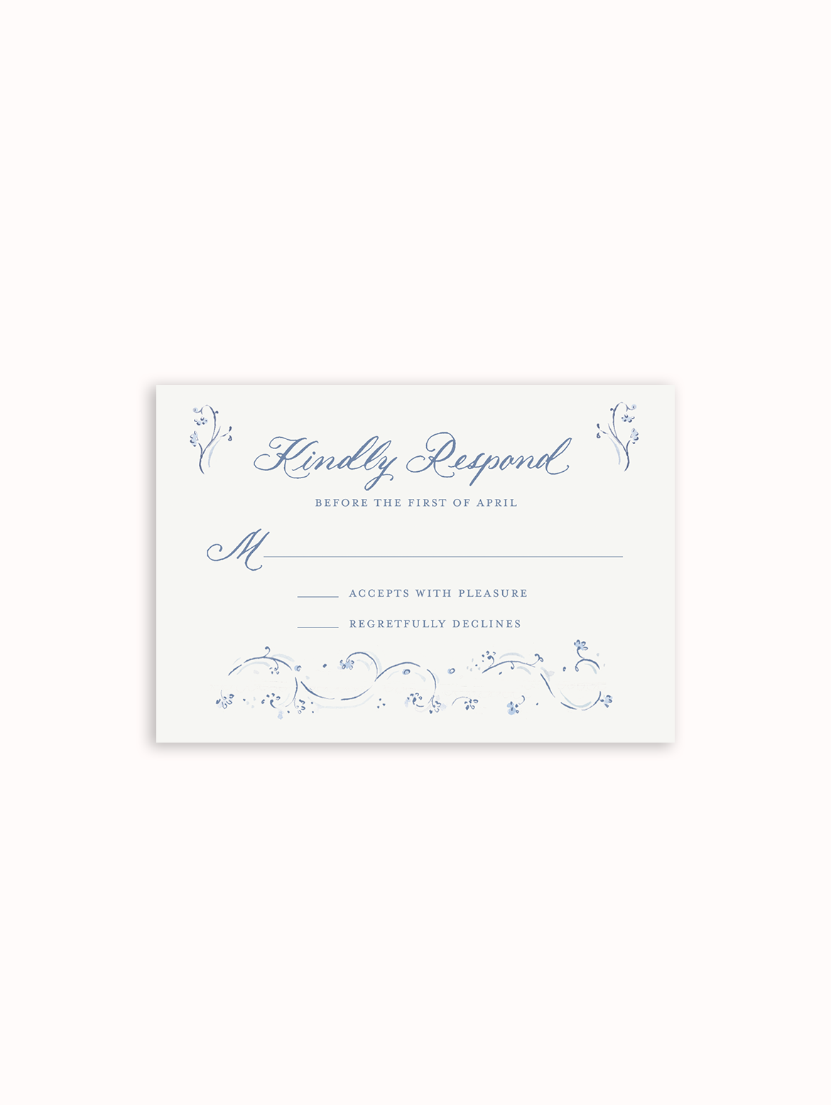 The Clara Wedding Suite in Blue