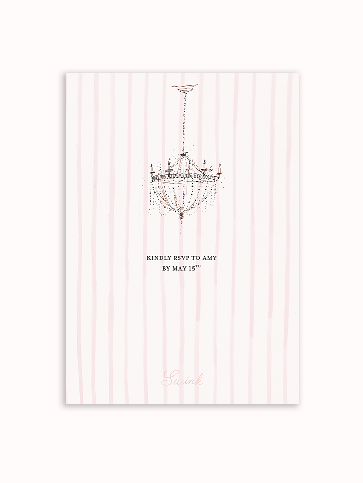 Ballet Class Semi Custom Invitation