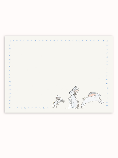 Bunny Family Stationery Set