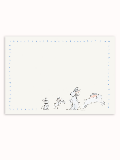 Bunny Family Stationery Set