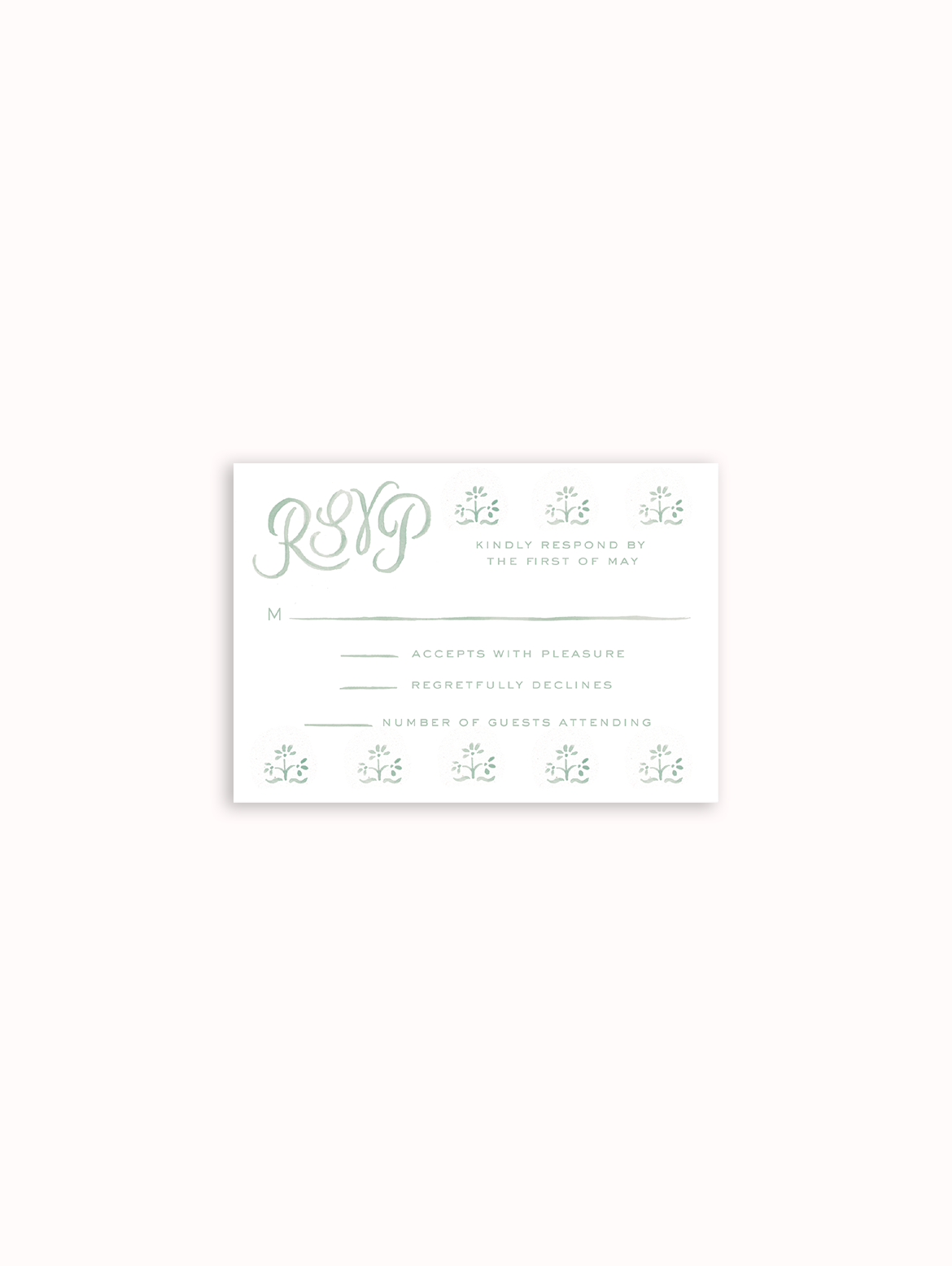 Camilla Green Reply Card