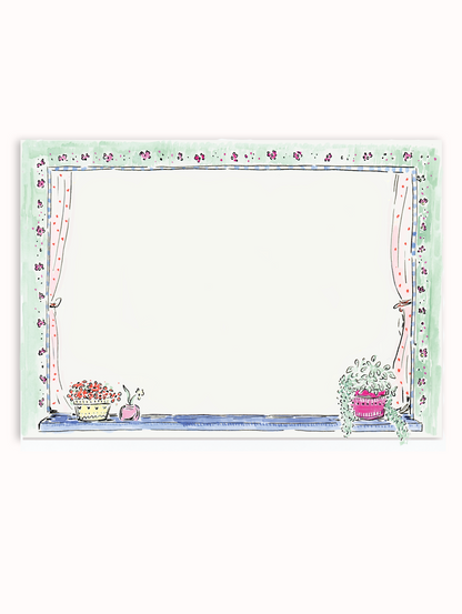 Cheery Windowsill Stationery Set