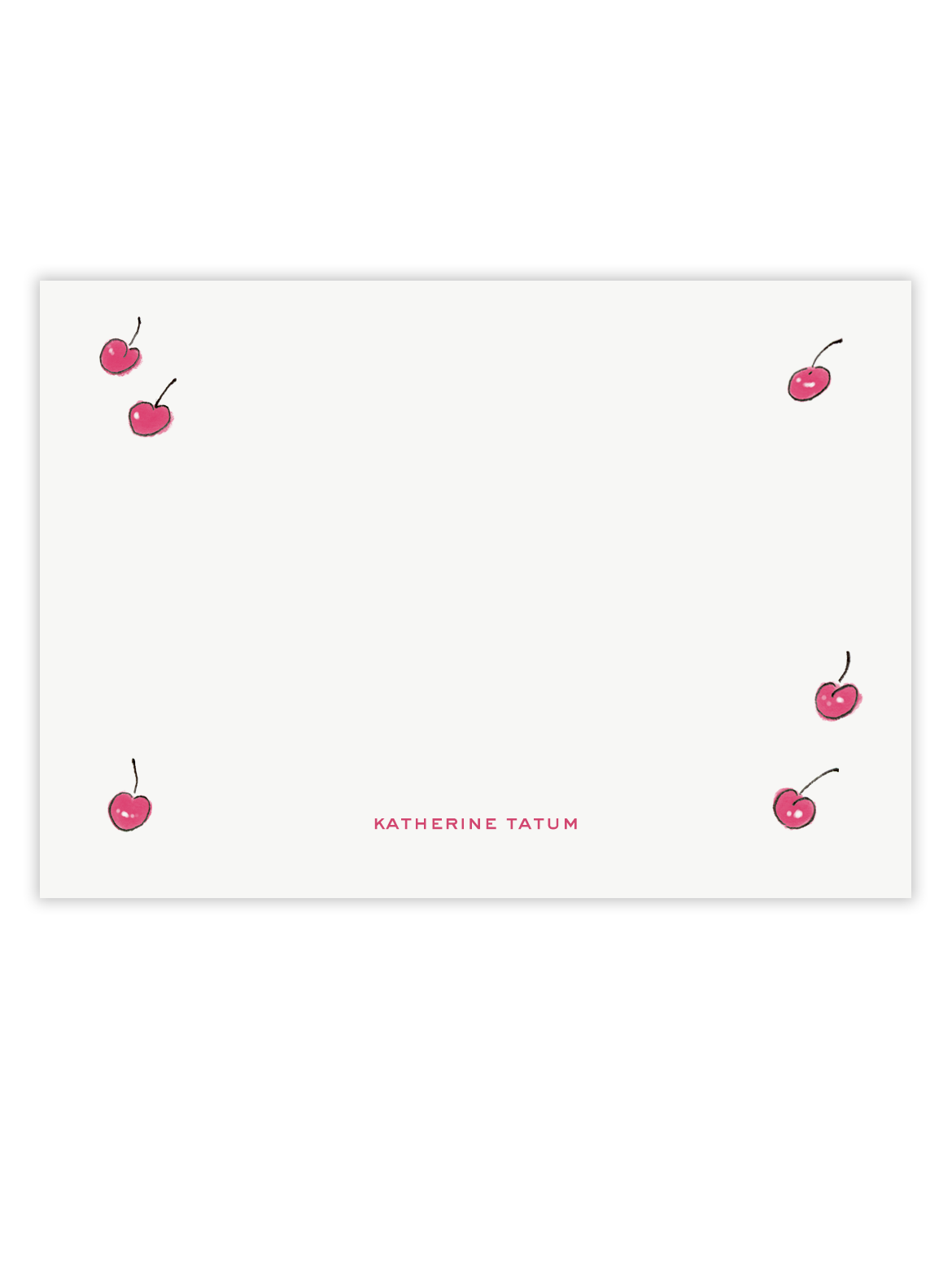 Cherry on Top Stationery