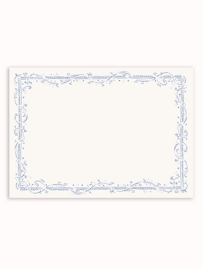 Clara Blue Stationery Set