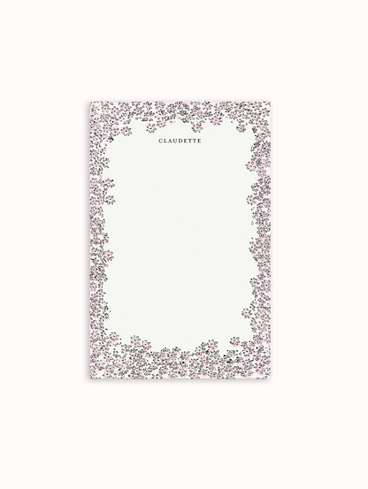 Penmanship Notepad Claudette
