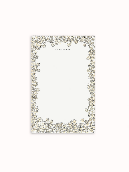 Penmanship Notepad Claudette