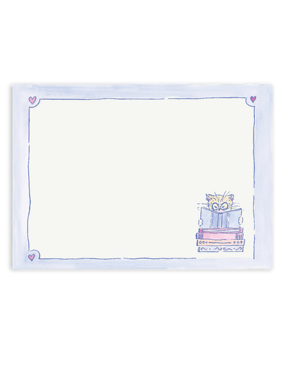 Curious Cat Stationery Set