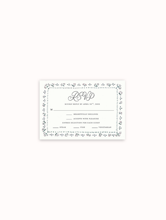 Daphne Classic Reply Card