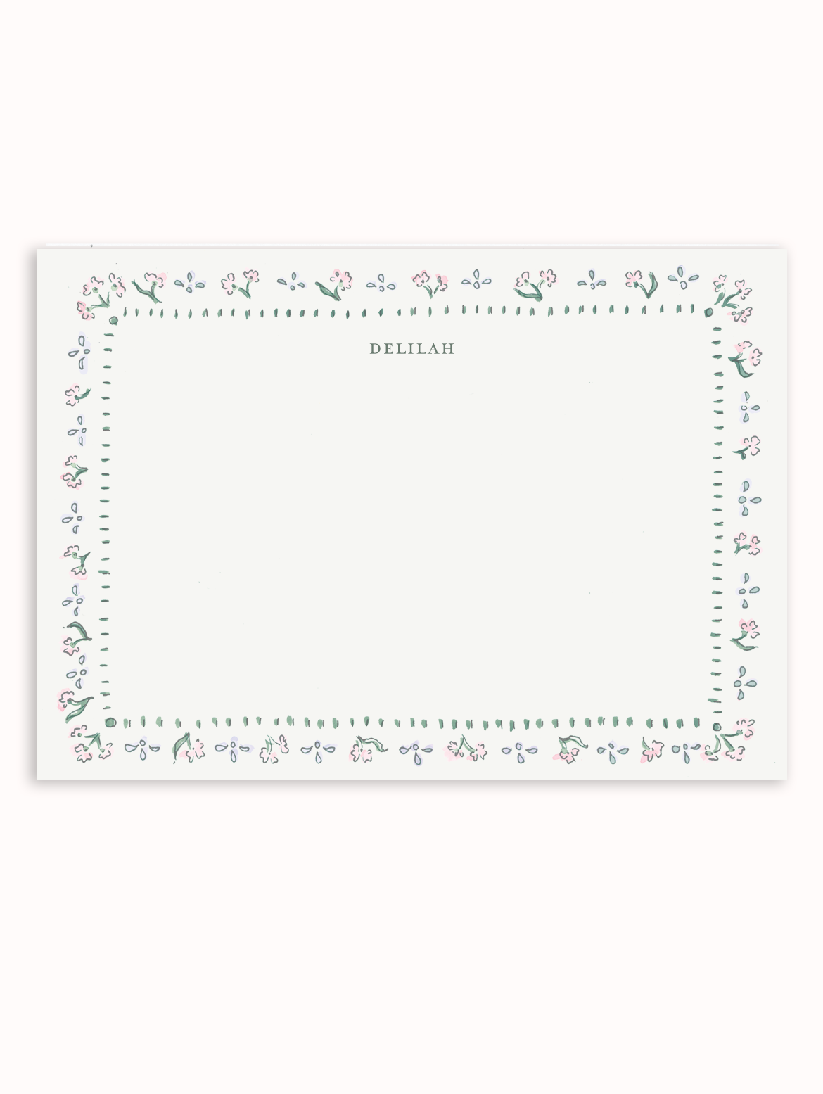 Delilah Border Stationery Set