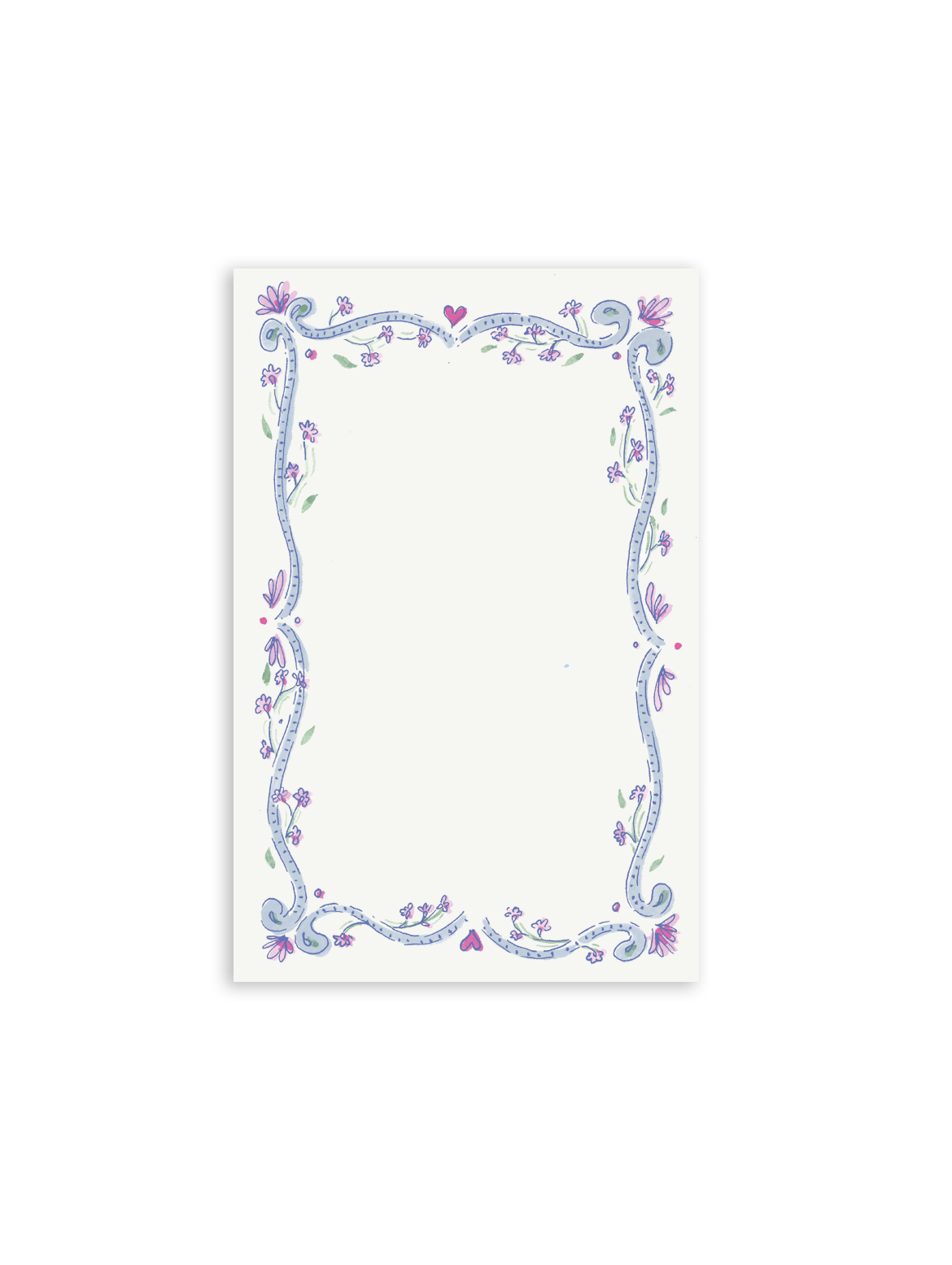 Celeste Border Notepad