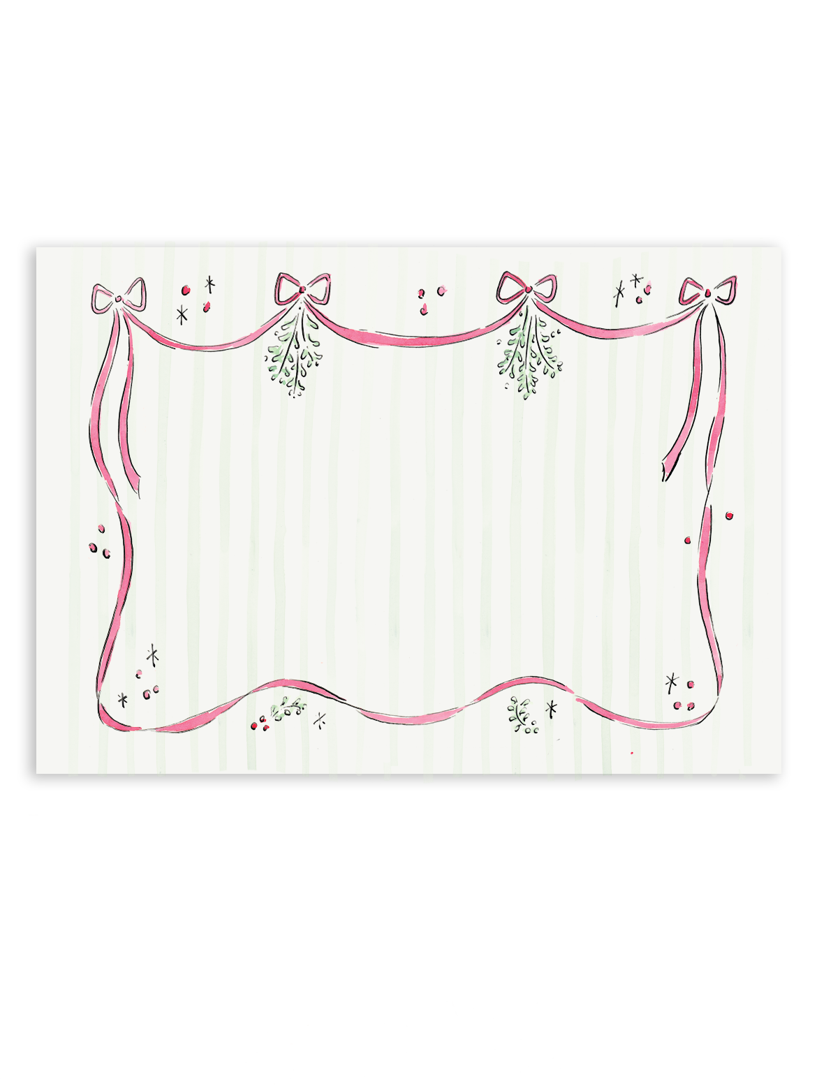 Mistletoe Stationery Set