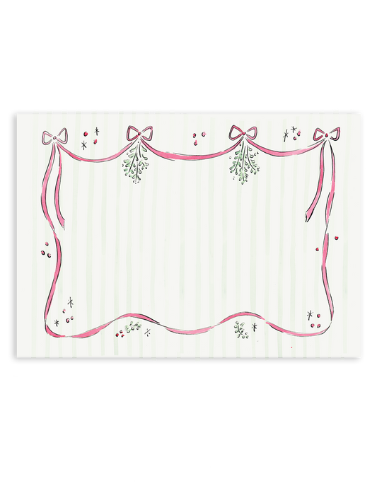 Mistletoe Stationery Set