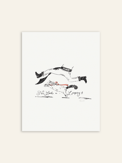 Kiko's 12 Days of Christmas Print Set of 12