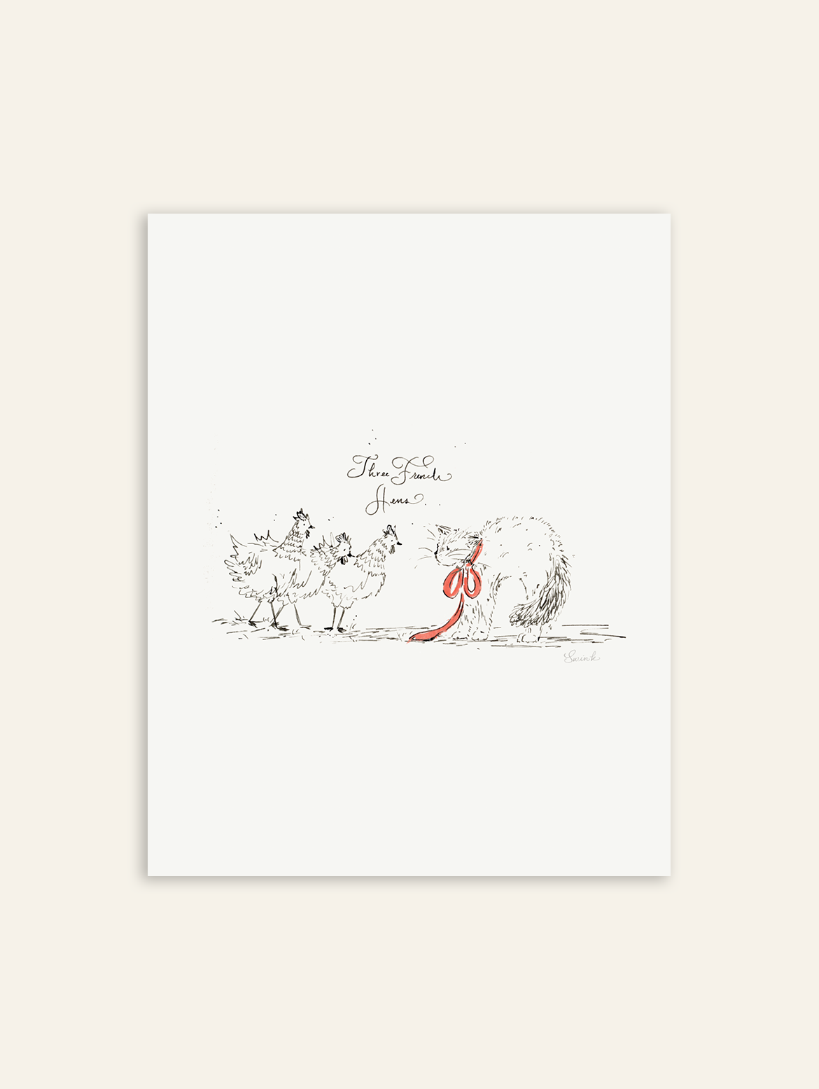 Kiko's 12 Days of Christmas Print Set of 12