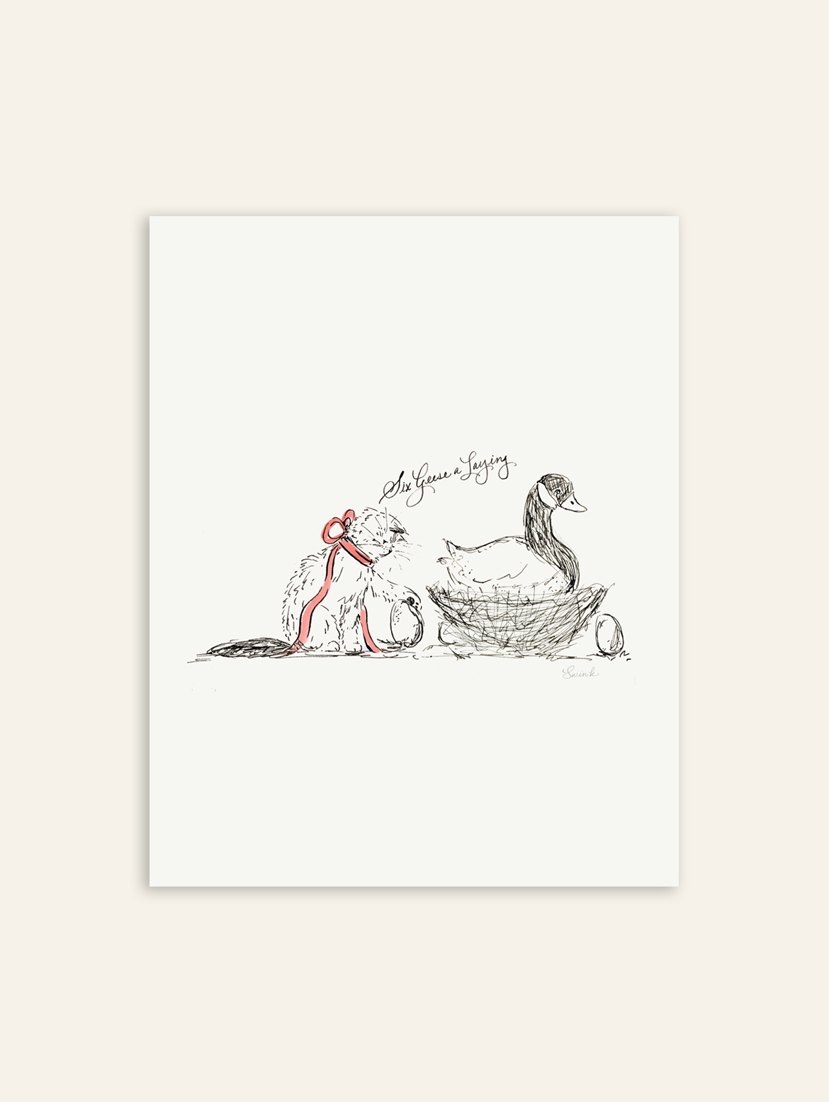 Kiko's 12 Days of Christmas Print Set of 12