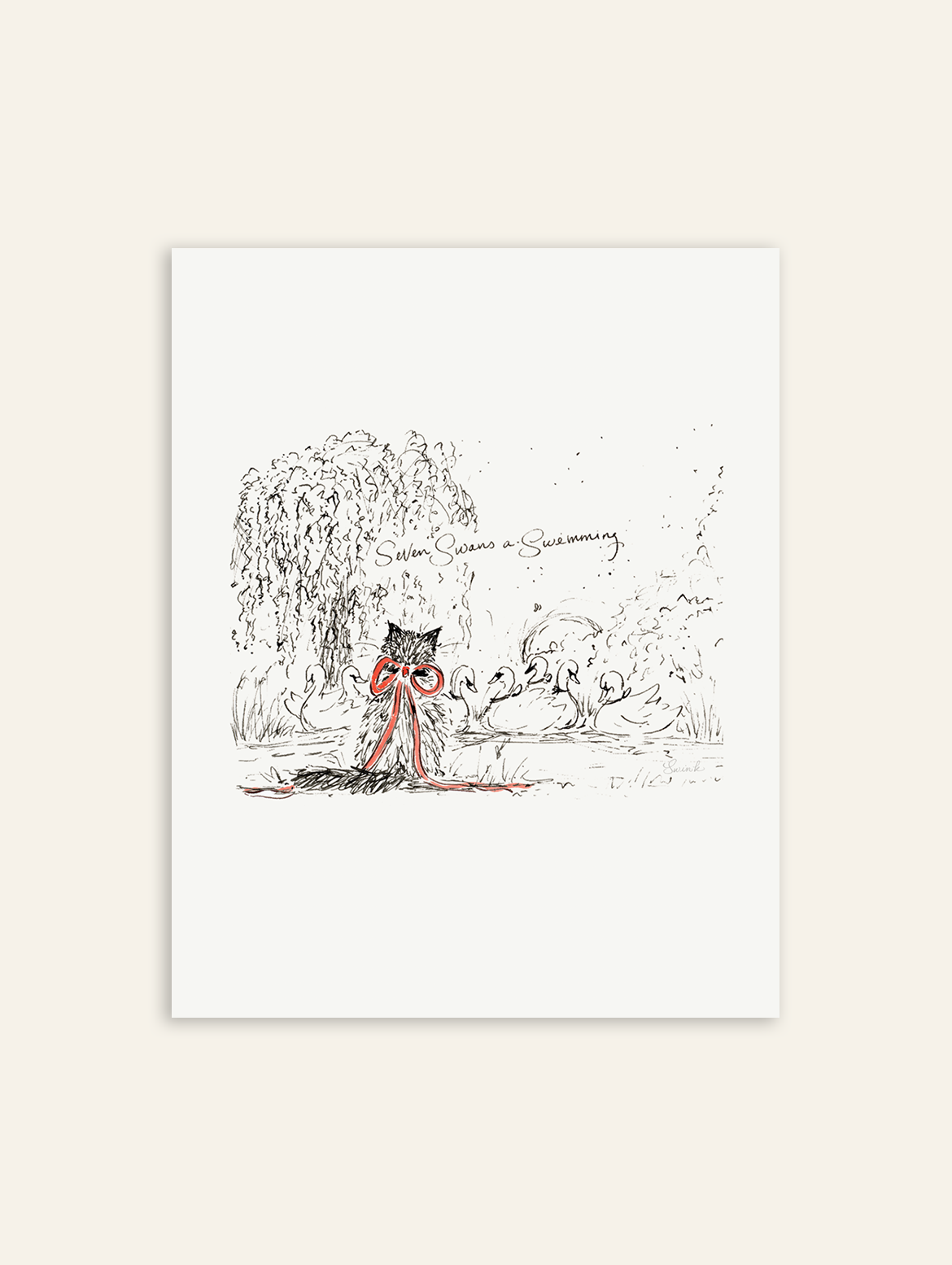 Kiko's 12 Days of Christmas Print Set of 12