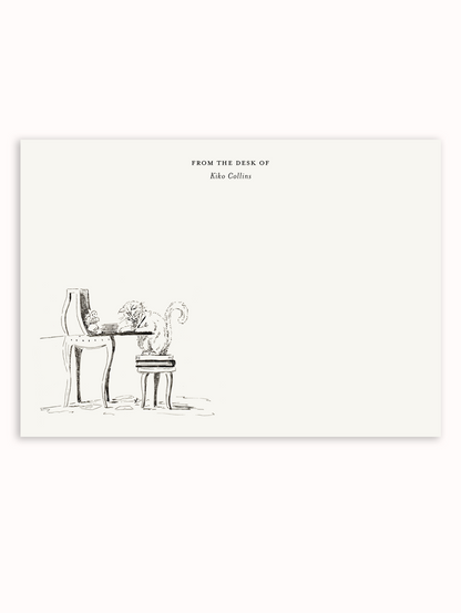 Kiko at Desk Stationery Set