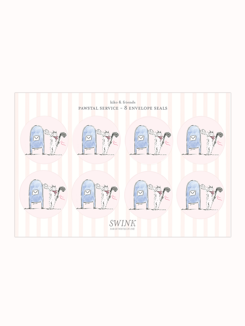 Envelope Sticker Seals - Kiko