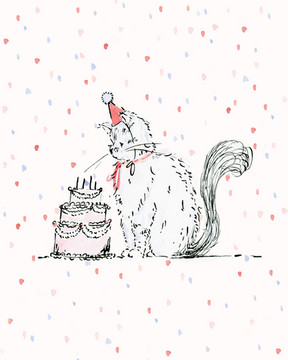 Birthday Party Kikogram Stationery Set
