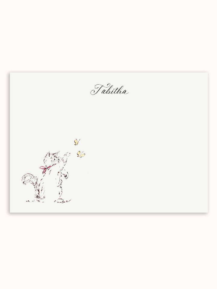 Kiko with Butterflies Stationery Set