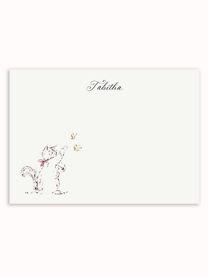 Kiko with Butterflies Stationery Set